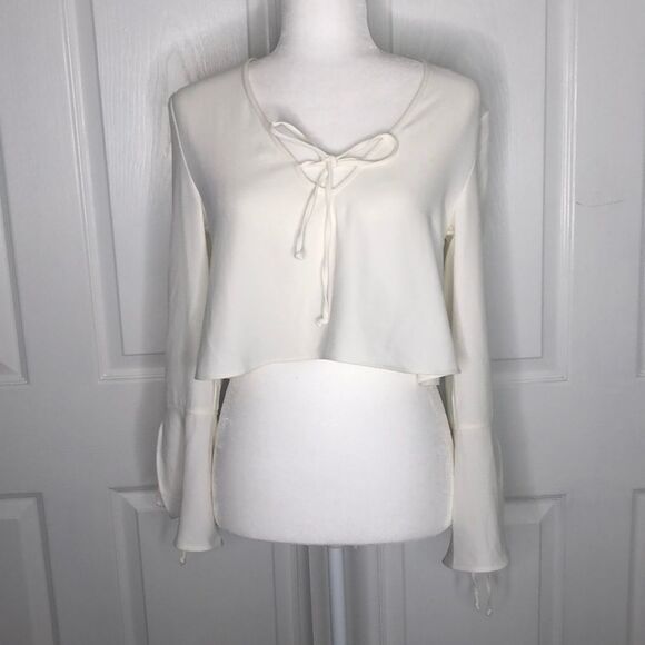 The Fifth label off white long sleeve crop top - Picture 1 of 7